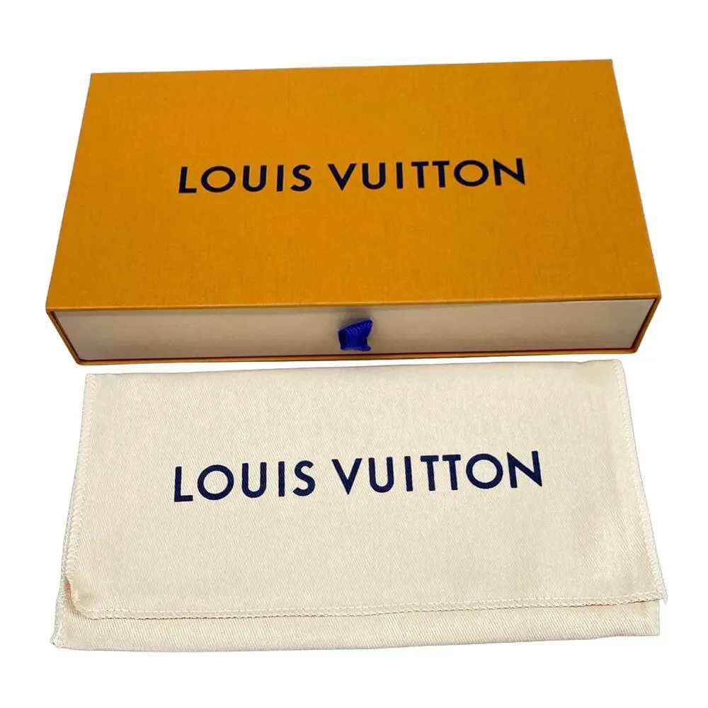 Louis Vuitton Portefeuille Brazza LV Aerogram Long Wallet M25942